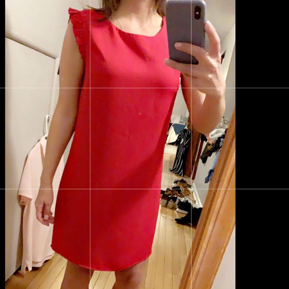 Red dress